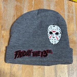 Gray Friday the 13th Beanie Toque